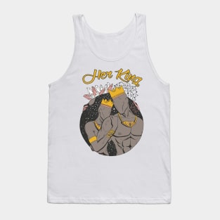 King and Queen Of The Stars - Treasure Brown Her King Tank Top